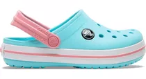 Crocs Crocband Kids Original Niño - Niña | Celeste Rosa