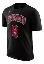 Camiseta Nike Chicago Bulls-negro