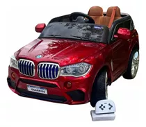 Carrinho Elétrico Infantil Bmw X5 Vermelho 12volts