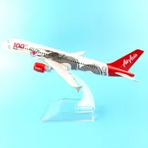 Avião Para Colecionar Air Asia Boeing Airbus Miniatura Ferro