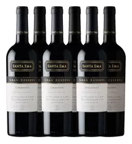 Vino Pack 6 Unidades Gran Reserva Carmenere 750 Ml