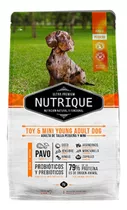 Alimento Nutrique Ultra Premium Toy & Mini Young Adult Para Perro Adulto De Raza Mini Y Pequeña Sabor Pavo Y Cerdo En Bolsa De 3 kg