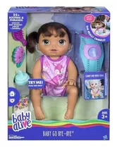 Boneca Baby Alive Engatinha Inglês/ Espanhol Morena Original