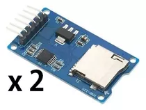 Módulo Memoria Micro Sd Adaptador Arduino Shield Spi Catalex