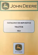 Manual De Repuestos Tractor John Deere 7810