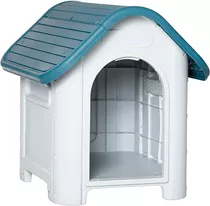 Hogar Perro Azul 70x70x55cm Mascotas Dh002