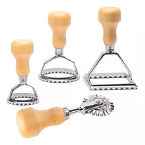 Set 4 Cortadores Para Pasta Masas Multiusos - Mica