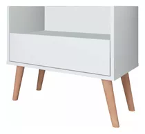 Arrimo Multiuso, Velador, 1 Cajon, Blanco / 659.91