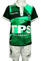 Kit Bebé Camiseta Short Santiago Wanderers 2017 Titular