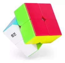 Cubo Magico 2x2 Qiyi Qidi Color De La Estructura Negro