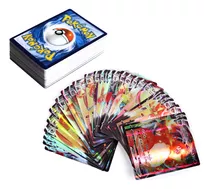 Lote Com 50 Cartas Pokémon Vmax  Em Portugues Sem Repetidas