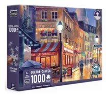 Quebra Cabeca Vielas Francesas Montmartre 1000 Pecas Toyster