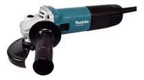 Amoladora Angular Makita Mt M9510 De 50 hz/60 hz Color Turquesa 850 w 220 v - 240 v + Accesorio