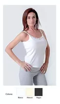 Camiseta Algodón Dama Mujer Bretel Fino(art 2480) T.40 Al 50