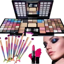 Set Maquillaje Brochas Profesional Combo Regalo Dia Madres