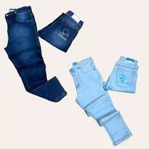 Kit 2 Calças Jeans Feminina  Plus Size Sal E Pimenta Premium