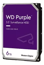 Disco Duro Hdd Sata 6 Tb Western Digital Wd 3.5 Púrpura 