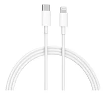 Cable Type-c A Lightning Xiaomi (1m) Color Blanco