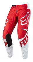 Pantalón Fox Rojo Talla 32 Motocross Enduro Downhill Mtb