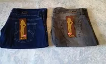 Pantalón Jeans De Dama  Clásico Corte Alto Axis Bota Recta 