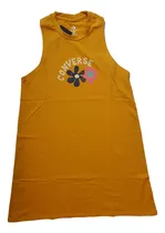 Converse Vestido Lifestyle Mujer Happy Flower Amarillo Cli
