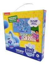 Las Pistas De Blue Puzzle Reversible 12 Piezas Int 1652 Orig