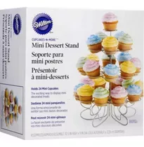 Soporte Base Mini Cupcakes Para 24 Mini Postres Wilton