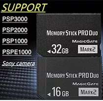 Memory Stick Pro Duo Mark2 Memoria Para Camara Sony Psp