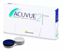 Lente De Contato Acuvue 2 - Johnson - Incolor Com Grau