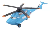 Cars Disney Pixar Dinoco Helicóptero Metal 1:55