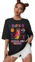 Remeron Karol G Tour Oversize Algodon Peinado Unisex 