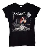 Polera Mujer Warcry Donde El Silencio Se R Metal Abominatron