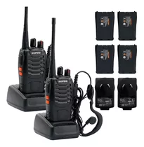 Kit X 2 Handy Walkie Talkie Baofeng Bf-999s + Baterías Extra