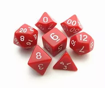 10 Kits  Jogo De Dados Dungeons And Dragons Rpg 7 Pçs/kit