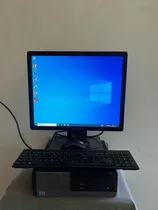 Dell 3020 Desktop + Monitor Dell 19p Core I3 8gb Ssd 240gb