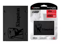 Disco Estado Solido Kingston 480gb Ssdnow A400 Sata Iii 2.5