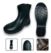 Bota De Chuva Moto Motoboy Pvc Flexível Confortável Ca