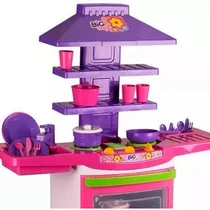 Fogão Master Big Chef Cozinha Com Panelinha Infantil 