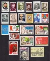 Rússia 1973 1988 Boa Coleção De 20 Selos Novos - L2