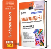 Apostila Prefeitura De Nova Iguaçu Rj 2024 - Professor Ii