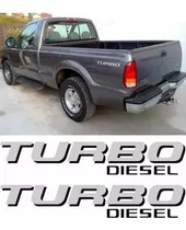 Calcomanias Turbo Diese  Ford F 100 Duty Por 2unidad  F-100