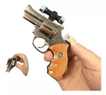 Mini Encendedor Soplete Revolver Magnum + Laser Am48