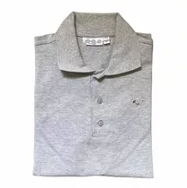 Chomba Piqué Hombre Classic Regular Fit L1212 M Gris