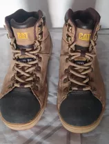 Borcegos Caterpillar Brode Steel Toe Color Miel Talle 40