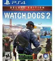 Ps4 Watch Dogs 2 Deluxe Edition Juego Fisico Nuevo Y Sellado