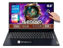 Laptop Lenovo Core I5-1155g7 512gb Ssd 16gb Ram Touch 15.6p