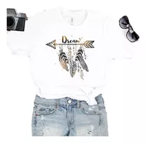 Remera Dama Mujer Hippie Chic Dreams Boho Atrapa Sueños #11