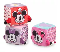 Set X 3 Bloques  Minnie Mouse  Para Bebés (7 Cm)  A3180