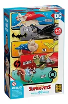 Quebra-cabeça Puzzle Dc Comics Super Pets 60 Peças Grow