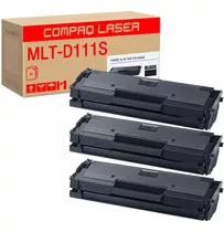 3x Toner Mlt-d111s Novo P/ Samsung M2070w M2020w M2070 M2020